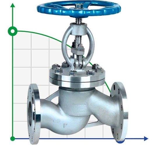 PN16 DN25 Zawór kołnierzowy ze stali nierdzewnej AISI 316, Seal AISI 316