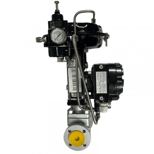 DN25 Pneumatically actuated control valve 10P11Y-DNx2516Z-L122C-C (CF8 body, SS304 seat) with YT-1000 positioner, 4-20mA input, Ex