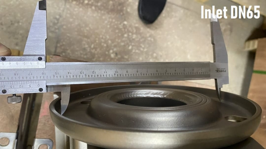 BZ 40-160/3 centrifugal pump for KAS made of stainless steel steel