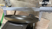 BZ 40-160/3 centrifugal pump for KAS made of stainless steel steel