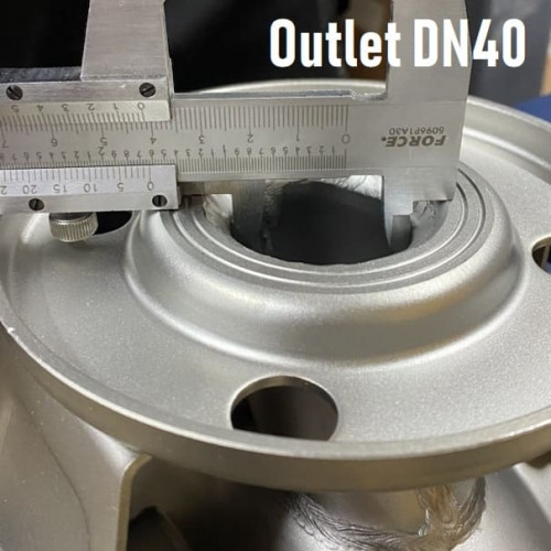 BZ 40-160/3 centrifugal pump for KAS made of stainless steel steel