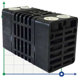 Diaphragm air pump Midgetbox PP + CF
