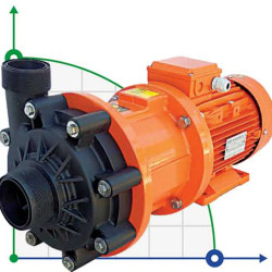 ADM 40 PVDF/TF/4HP/2800RPM насос с магнитной муфтой