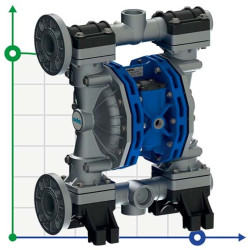 Seko Duotek AF400 ALU pneumatic diaphragm pump