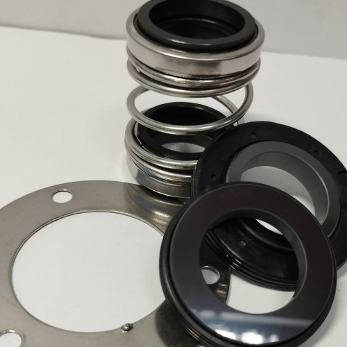 Joint d'étanchéité double pour pompe GRUNDFOS, Pedrollo, Speroni R-4702 25, CAR/SIC/SIC/SIC, NBR, 304