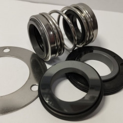 Двойное уплотнение вала насоса GRUNDFOS, Pedrollo, Speroni R-4702 25, CAR/SIC/SIC/SIC, NBR, 304