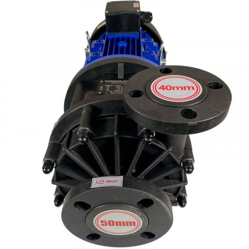 Химический насос с магнитной муфтой QHX-E-545-SSV5V38AFGABS, CFRETFE, 500L/min, 35m, 380V