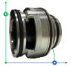 Bomba de cartucho con sello mecánico Grundfos R-706SE 43, SIC/SIC, VITON, 304
