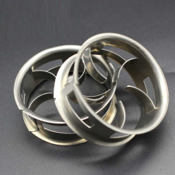 Minianillos en cascada, AISI 304, 76 mm, Minianillos en cascada