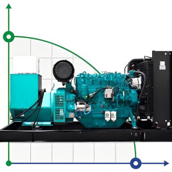 Industrial diesel generator XHYW-350GF with ATS, engine Weichai 400kVA, 350kW, 380V/50HZ open type