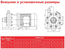 ADM 40 PVDF/TF/5.5HP/2800RPM насос с магнитной муфтой