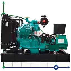 Industrial diesel generator XHYC-20GF with ATS, engine Cummins 20kVA, 20kW, 380V/50HZ open type