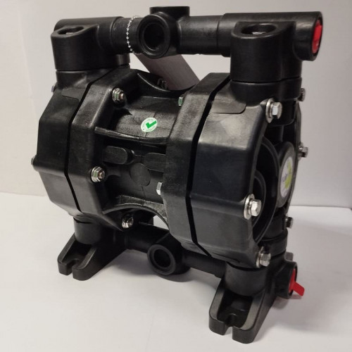 Pneumatic Diaphragm Pump for coagulant PHOENIX P55 PVDF SANTOPRENE+PTFE, 55 l/min