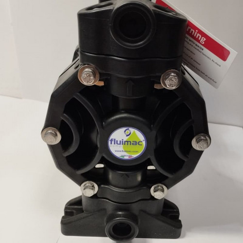 Pneumatic Diaphragm Pump for coagulant PHOENIX P55 PVDF SANTOPRENE+PTFE, 55 l/min
