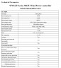 Set éolienne horizontale G-Series RX-50KG 50 kW 380 V, contrôleur d'onduleur grid-tie WWGIT 50 kW 380 V