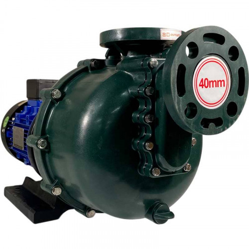 Насос химический для раствора хлорида железа QHB-G-40022EAL-SSH5V38AGABS GFRPP, 312L/min, 16,5m, 380V, центробежный