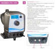 Active oxygen dosing pump PDE HC200+ PH-RX M70 240V PVDF-CE-DT, 1.8-14 l/h, 20-1 bar