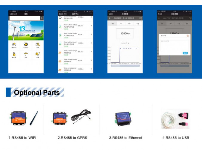 Conjunto aerogenerador horizontal serie G RX-10KG 10 kW 380 V, regulador de red FKJ-GT 10 kW 380 V, inversor de red trifásico 10 kW 380 V