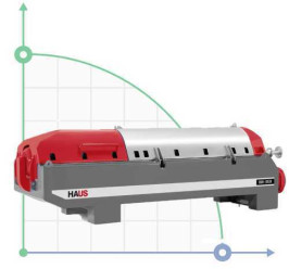 decantador centrífugo HAUS DDE 3542 para fluidos de perforación