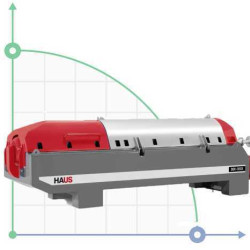декантер центрифуга HAUS DDE 3542 для буровых растворов