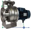 BZ 50-125/2.2 stainless steel centrifugal monoblock pump for growth inhibitors