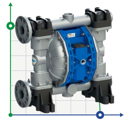 Пневматичний мембранний насос SEKO Duotek AF700 ALU