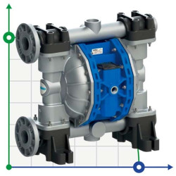 Seko Duotek AF700 Alu pneumatic diaphragm pump