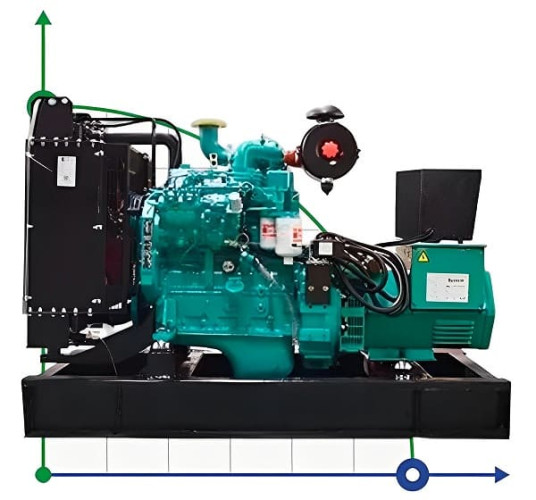 Industrial diesel generator XHYC-50GF with ATS, engine Cummins 50kVA, 50kW, 380V/50HZ open type