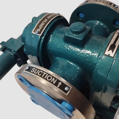 Gear pump JKMS 150 1 1/2 inch, 4.5 m3/h, AISI 316 for varnishes and paints