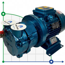 Bomba de vacío de anillo de agua ESV 115/50, 51 m3/h, 1,5 kW, 3000 rpm
