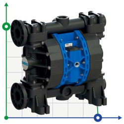 Seko Duotek AF700 PP pneumatic diaphragm pump