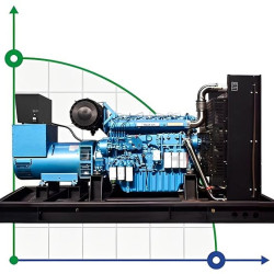 Industrial diesel generator XHYW-800GF with ATS, engine Weichai 1000kVA, 800kW, 380V/50HZ open type