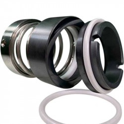 Gleitringdichtung für Pumpenwelle R-108U 75, SiC/SiC, PTFE, 304, T5F