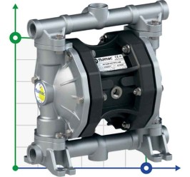 Pneumatic Diaphragm Pump PHOENIX P55 ALU NBR, 55 l/min for adhesives