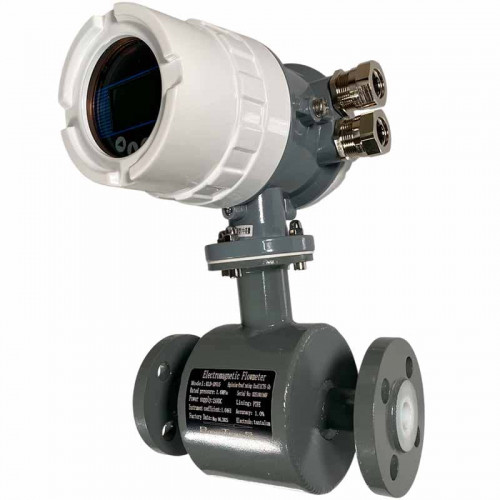 DN15 Magnetisch-induktiver Durchflussmesser aus Kohlenstoffstahl KLD PN16 (98% Schwefelsäure), 0,19-3,18 m3/h,4-20mA+RS485