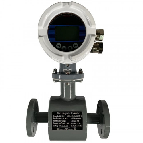 DN15 Magnetisch-induktiver Durchflussmesser aus Kohlenstoffstahl KLD PN16 (98% Schwefelsäure), 0,19-3,18 m3/h,4-20mA+RS485