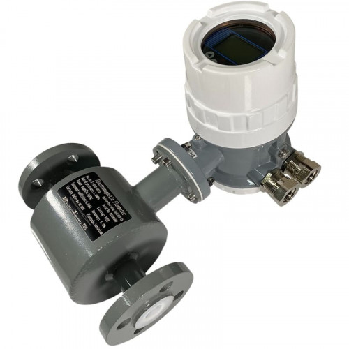 DN15 Magnetisch-induktiver Durchflussmesser aus Kohlenstoffstahl KLD PN16 (98% Schwefelsäure), 0,19-3,18 m3/h,4-20mA+RS485