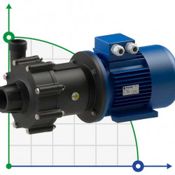 FLUIMAC COMPASS CM 30 PVDF säurebeständige Pumpe mit Magnetkupplung, 3 kW, 380V