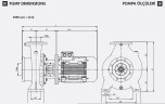 Pompa doładowania ciśnienia ETKF-M 40-125, 2,2 kW, 3000