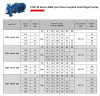 Pompa doładowania ciśnienia ETKF-M 40-125, 2,2 kW, 3000