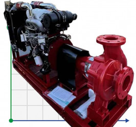 Diesel-Druckerhöhungsstation BSD 100-250/750