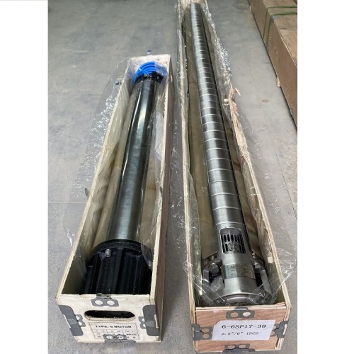 Bomba de pozo profundo 6SP17/38, 22kW, 380V