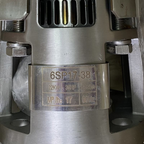 Bomba de pozo profundo 6SP17/38, 22kW, 380V
