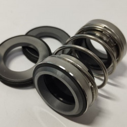 Подвійне механічне ущільнення валу R-208 20, SIC/SIC/SIC/SIC, VITON, 304, d7=35