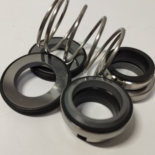 Подвійне механічне ущільнення валу R-208 20, SIC/SIC/SIC/SIC, VITON, 304, d7=35