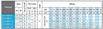 Канализационный погружной насос BE 50 DERBY 100, 220V