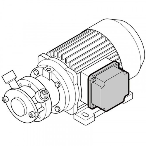 Импеллерный насос для краски, клея, чернил LIVERANI EP MICRO 3/8" NR TF/M 0,12 кВт, 1400 об/мин, 380B