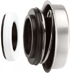 Juntas para motobomba R-6A 12 mm tipo LIDERING LRB03, LRB03A, LRB03B, JOHN CRANE 6A en materiales SIC/SIC, NBR, 304