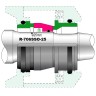 Gleitringdichtung für die Pumpe Grundfos Sarlin R-706SSO 25, SIC/SIC/SIC/SIC, VITON
