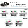 Gleitringdichtung für die Pumpe Grundfos Sarlin R-706SSO 25, SIC/SIC/SIC/SIC, VITON